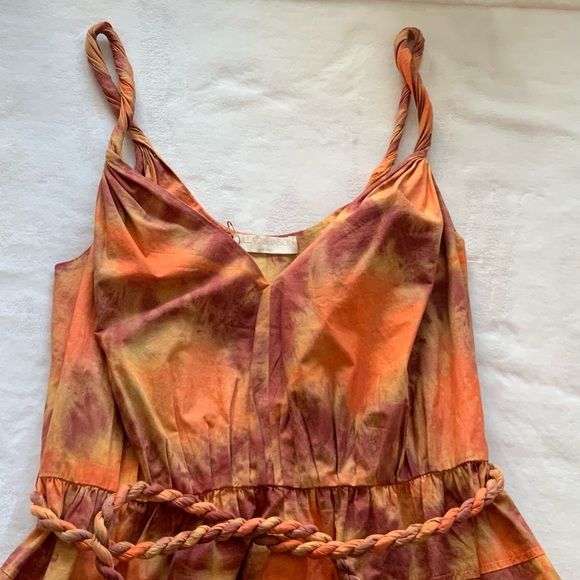 Ulla Johnson Valentina Braided Tie-Belt Midi Dress - Picture 9 of 16